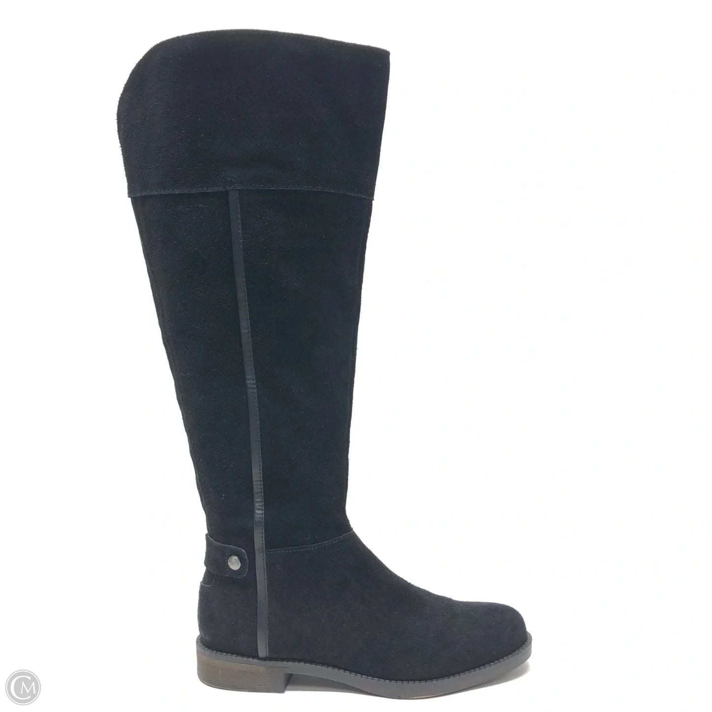 Boots Knee Flats By Franco Sarto In Black, Size: 6