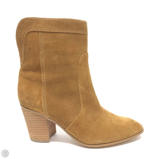 Boots Ankle Heels By Ivanka Trump In Tan, Size: 6