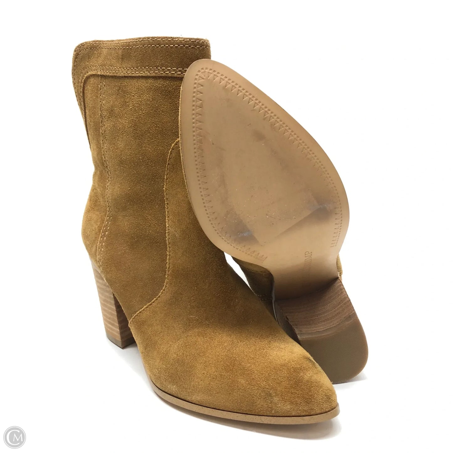 Boots Ankle Heels By Ivanka Trump In Tan, Size: 6