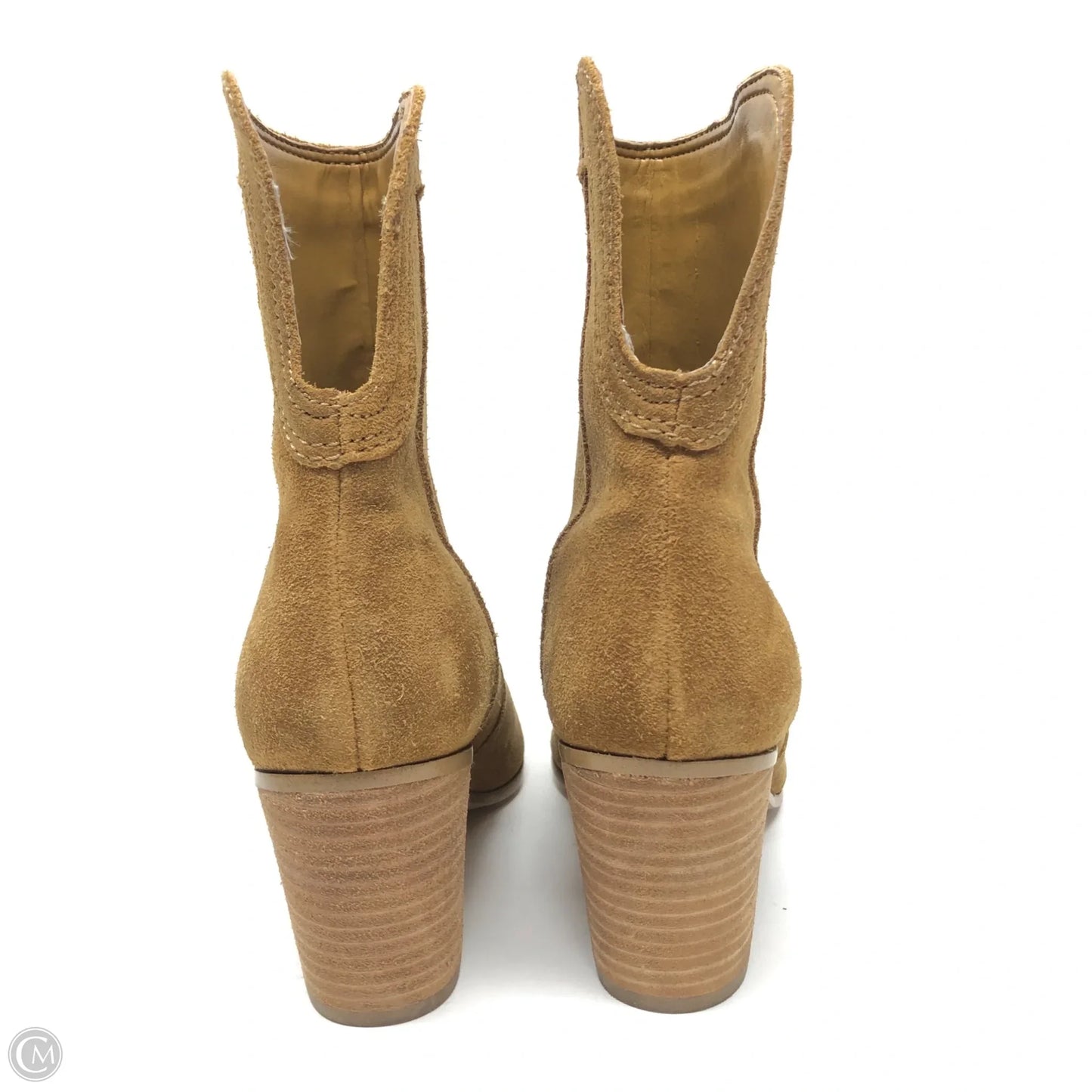 Boots Ankle Heels By Ivanka Trump In Tan, Size: 6