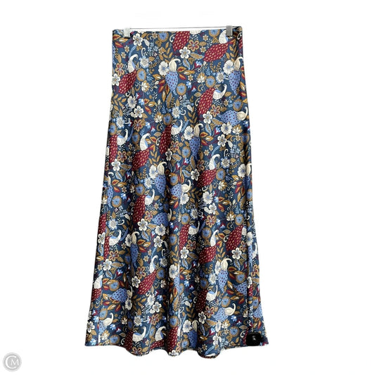 Skirt Midi By Loft In Multi-colored, Size: S