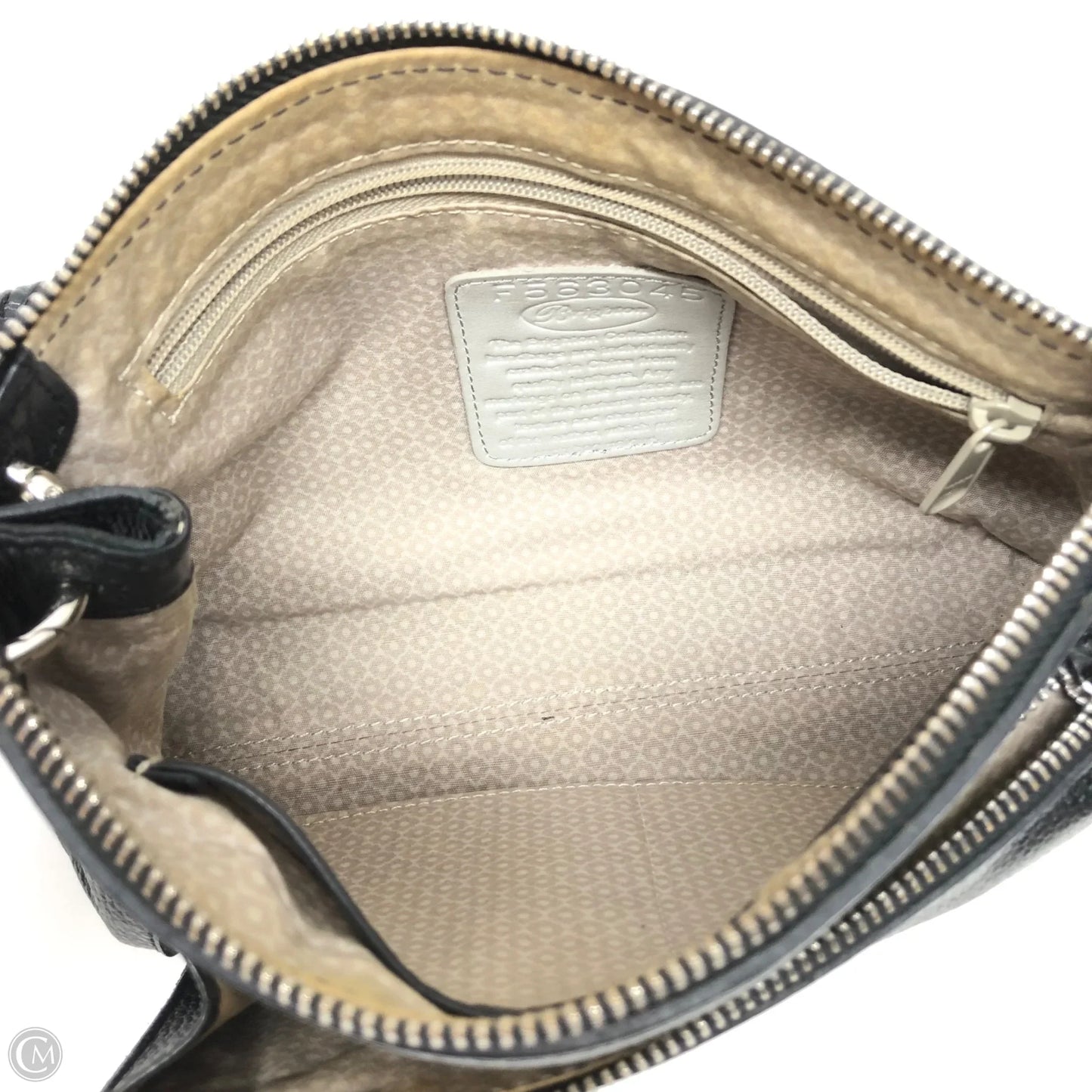 Handbag Leather By Brighton, Size: Medium