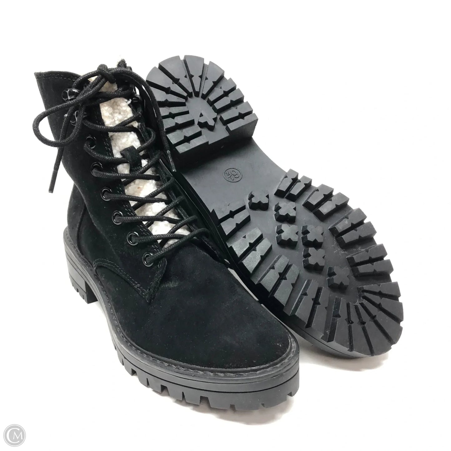Boots Combat By Universal Thread In Black, Size: 6.5