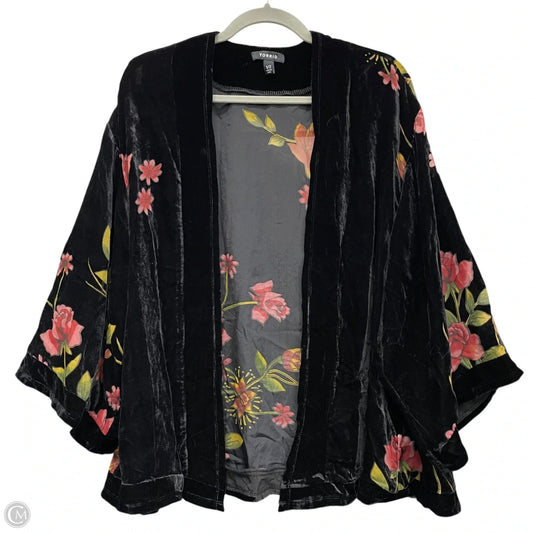 Kimono By Torrid In Floral Print, Size: 1x