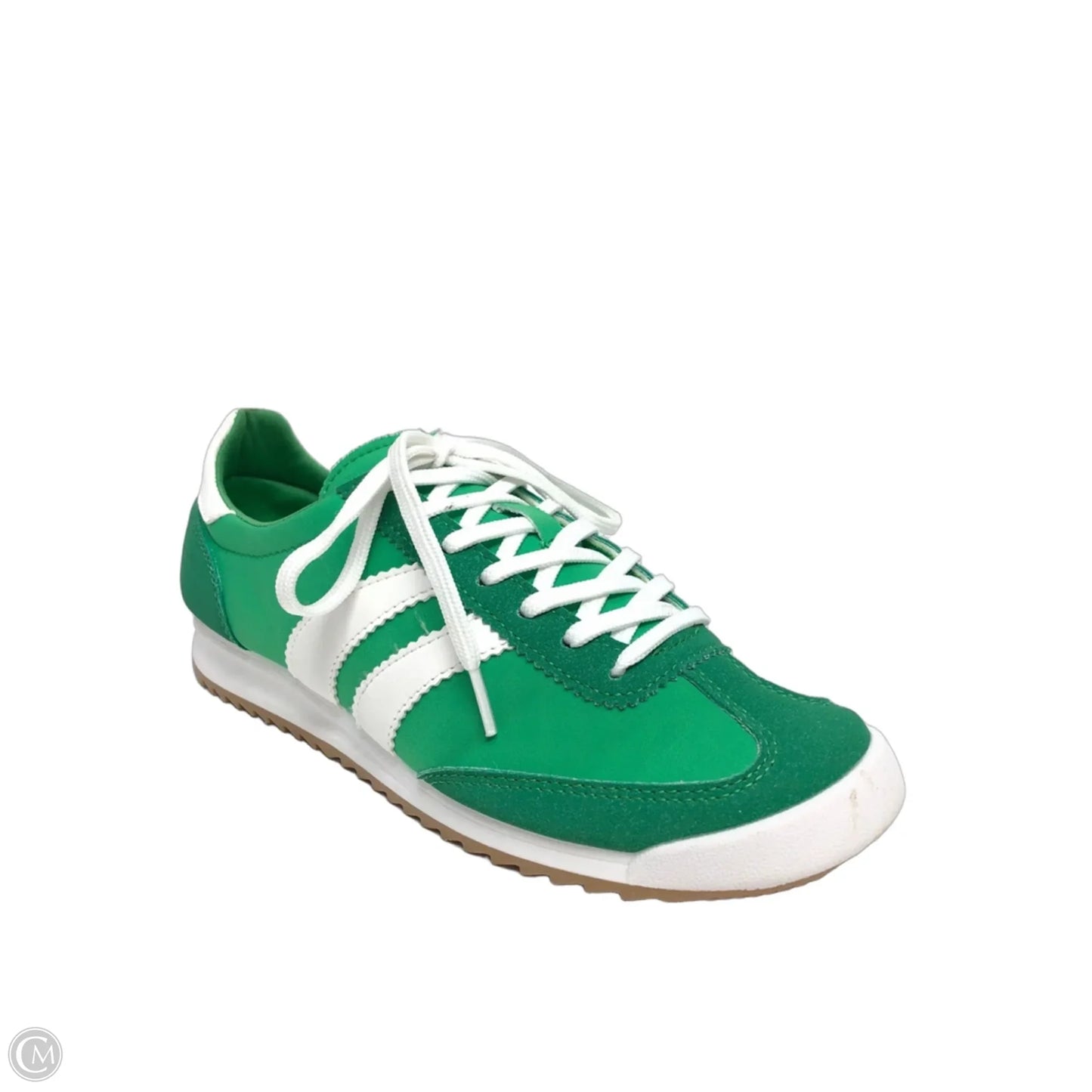 Shoes Sneakers By Madden Girl In Green, Size: 7