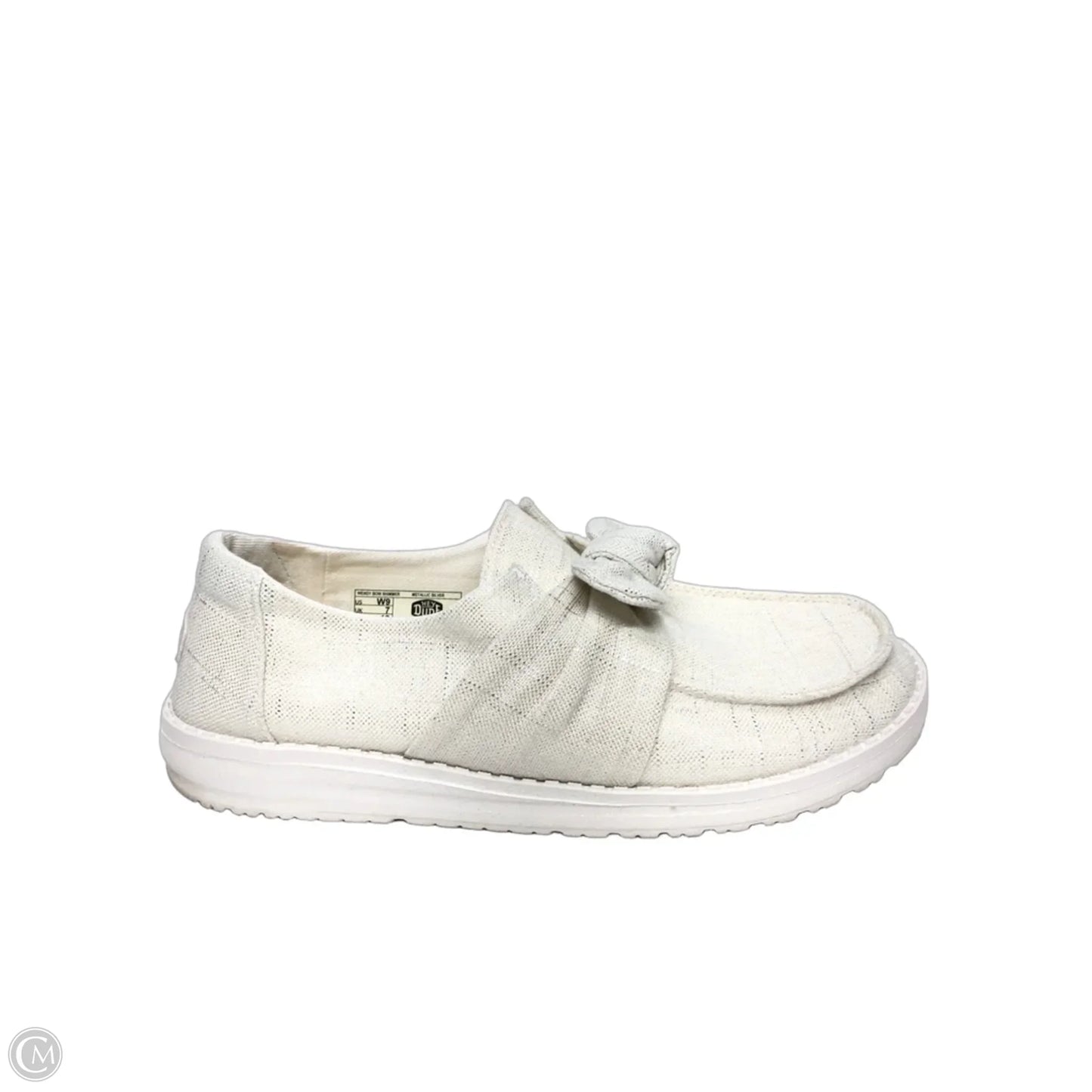 Shoes Flats By Hey Dude In White, Size: 7