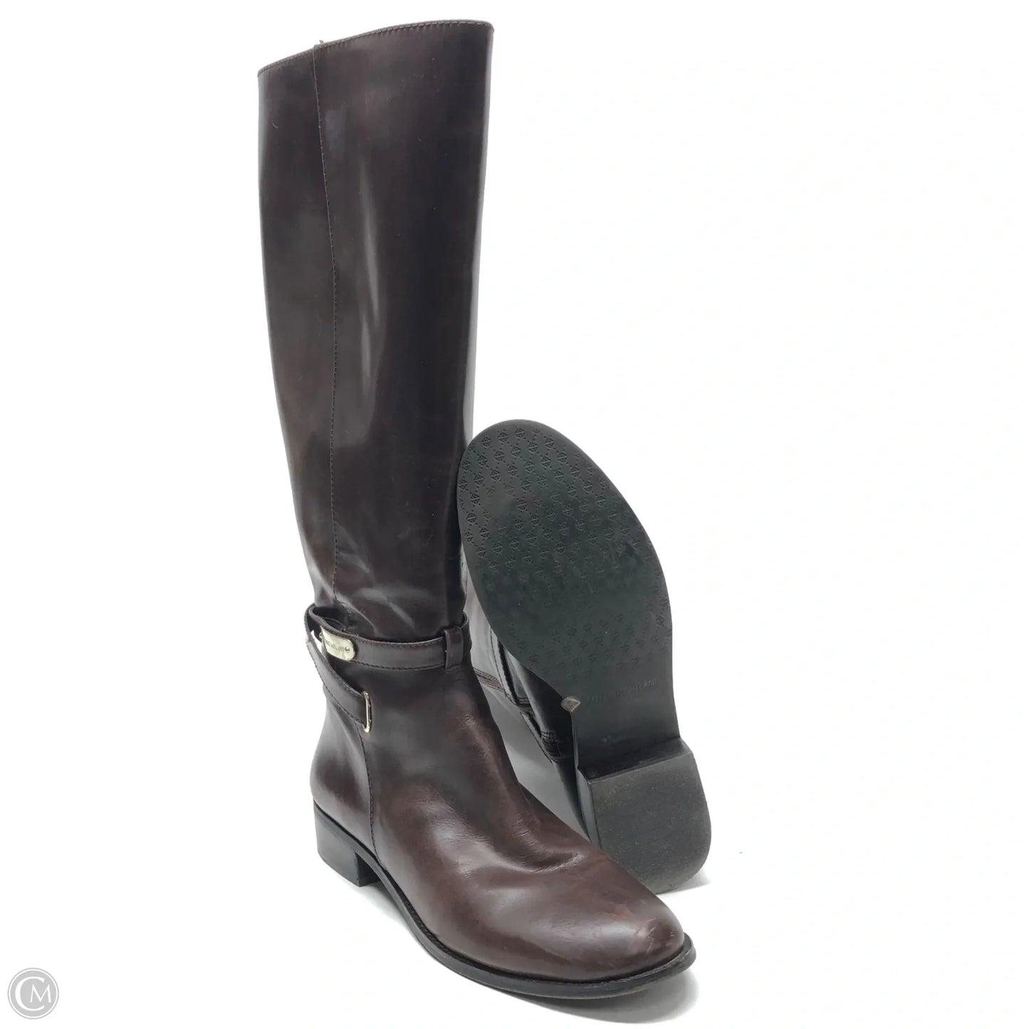 Boots Knee Flats By Antonio Melani In Brown, Size: 10
