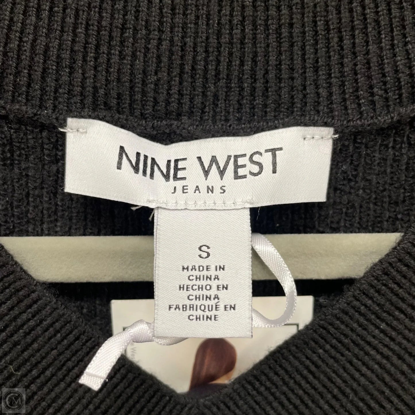 Sweater By Nine West In Black, Size: S