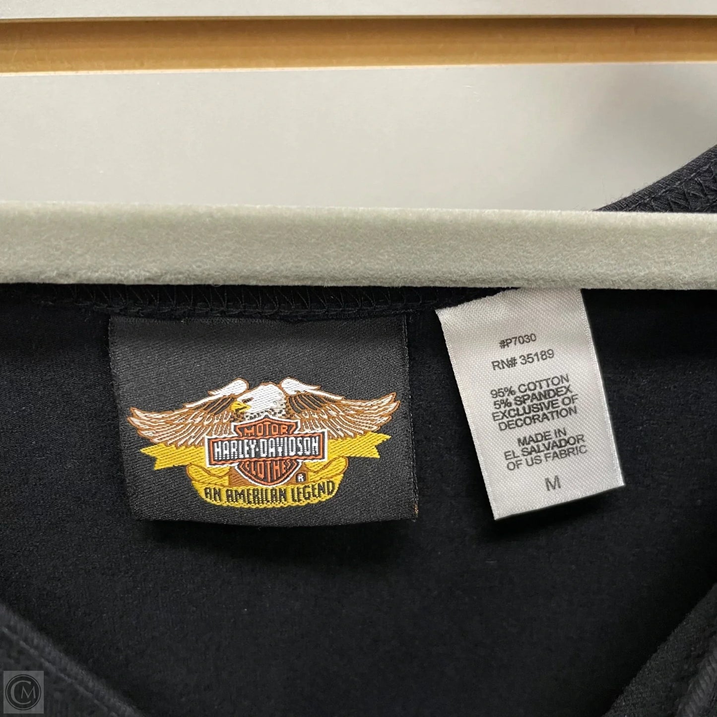 Tank Top By Harley Davidson In Black, Size: M