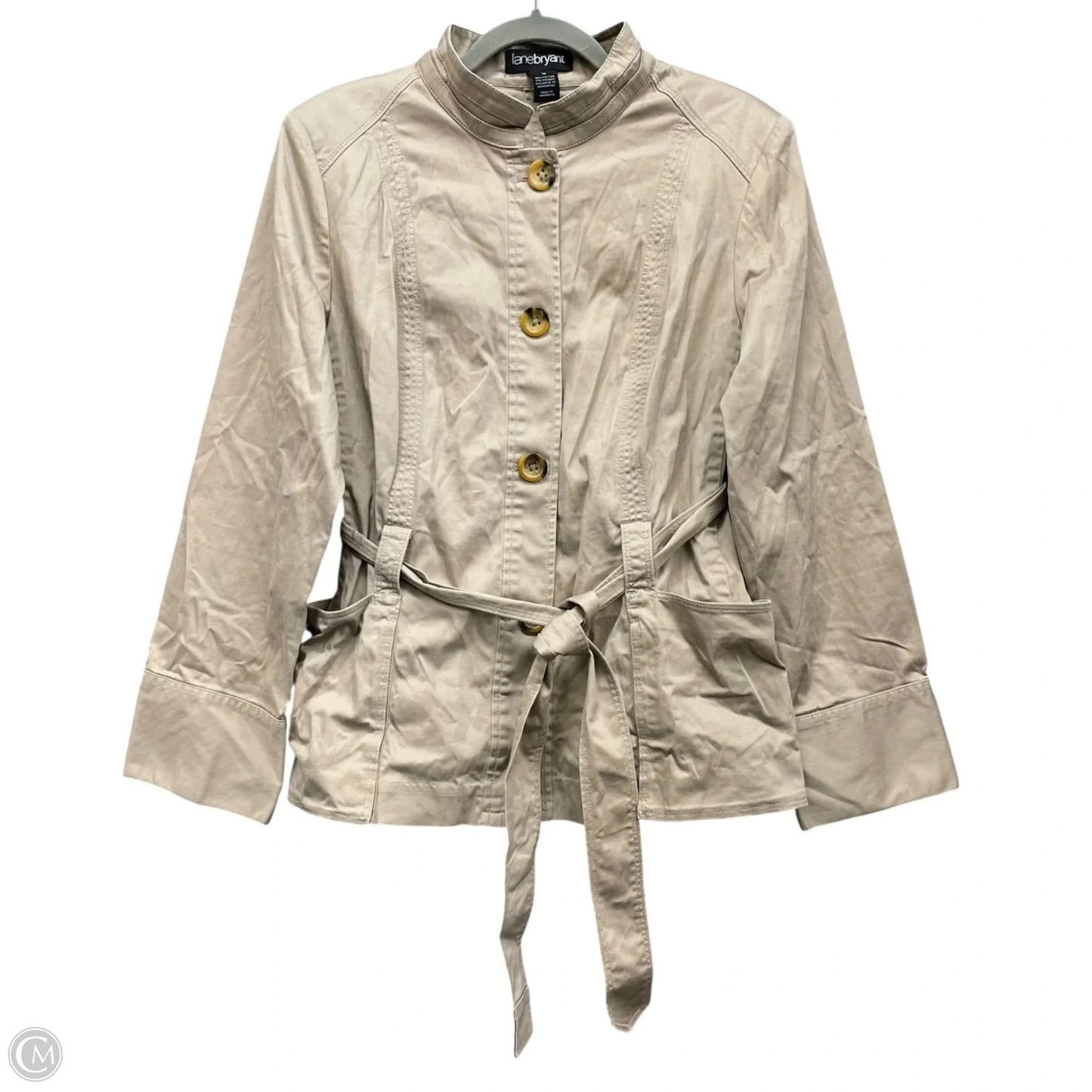 Jacket Other By Lane Bryant In Beige, Size: 18