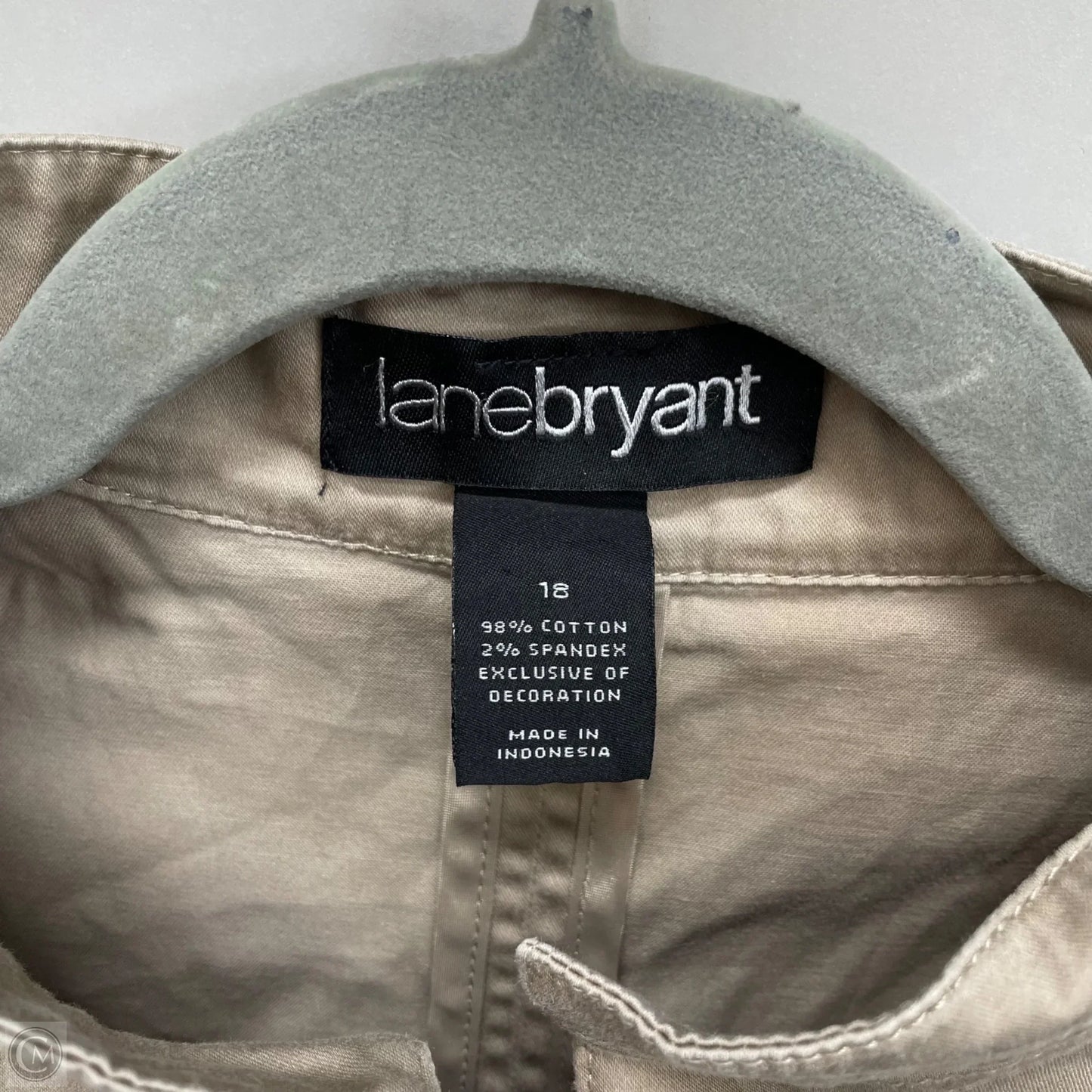 Jacket Other By Lane Bryant In Beige, Size: 18