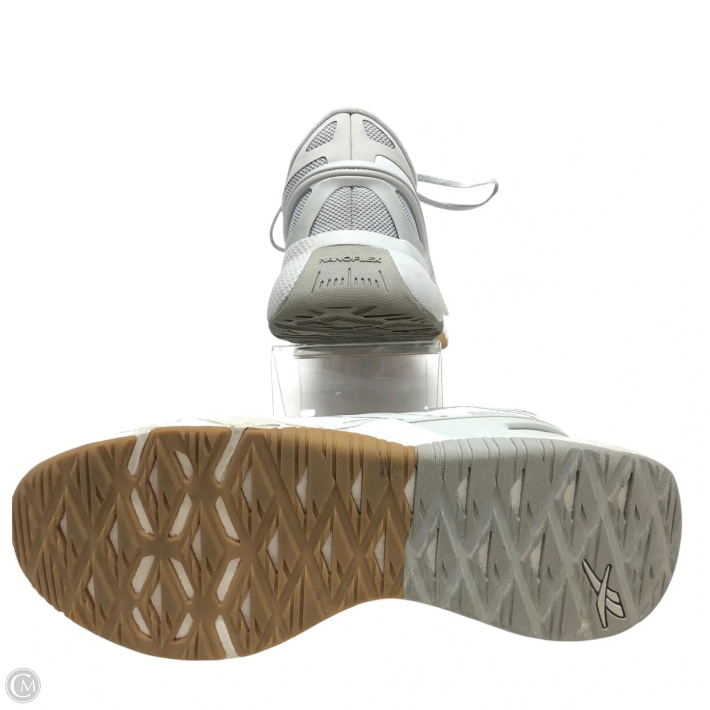 Shoes Athletic By Reebok In Grey, Size: 8