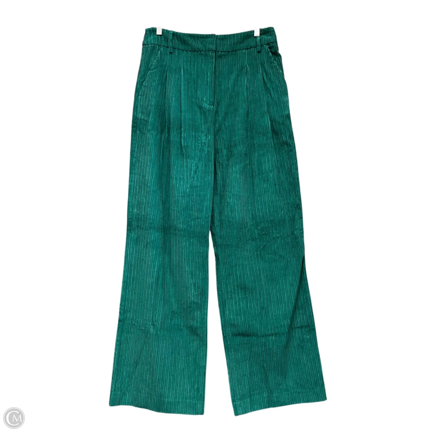 Pants Corduroy By Farm Rio In Green, Size: M