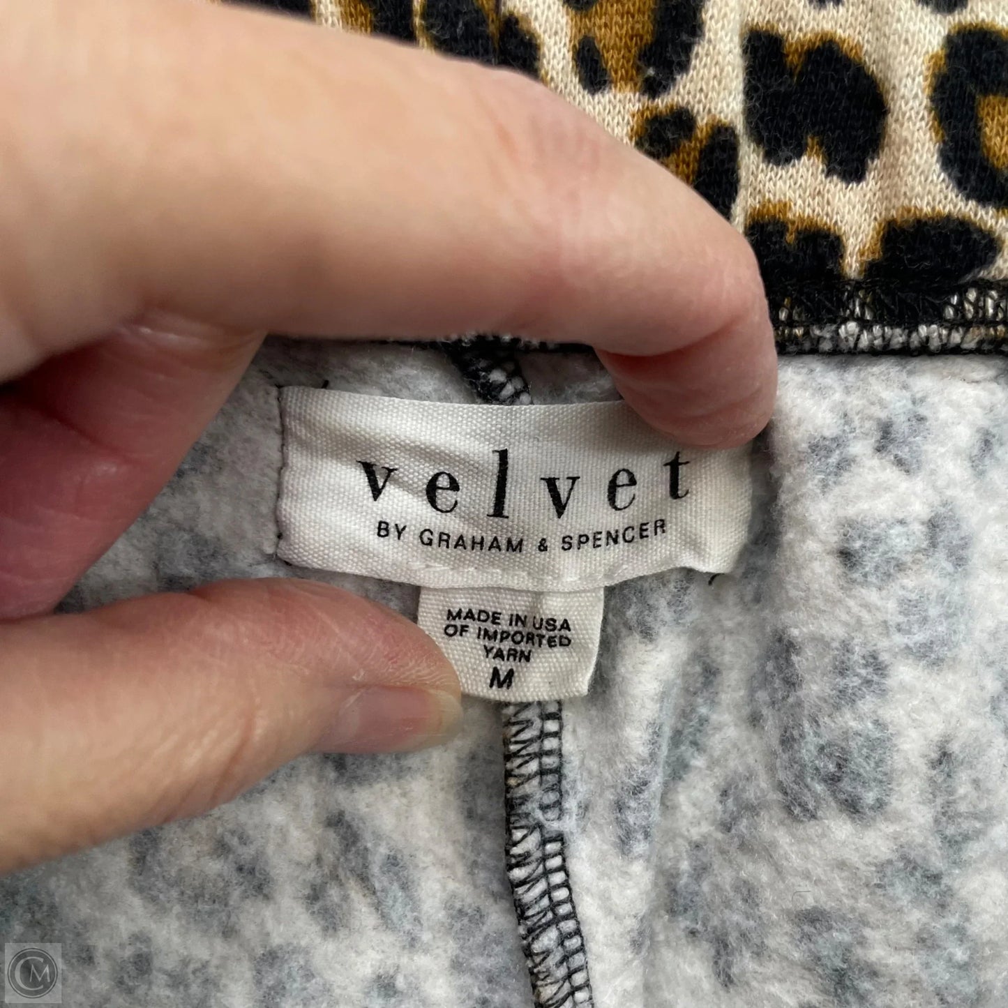 Pants Lounge By Velvet By Graham & Spencer In Animal Print, Size: M