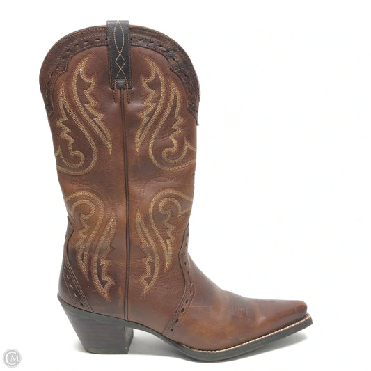 Boots Western By Ariat In Brown, Size: 9