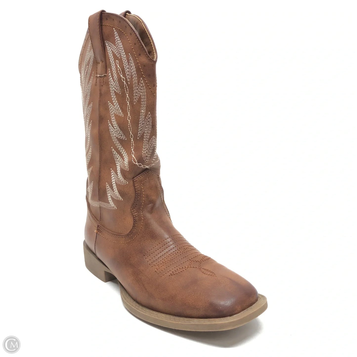 Boots Western By Wild Diva In Brown, Size: 6