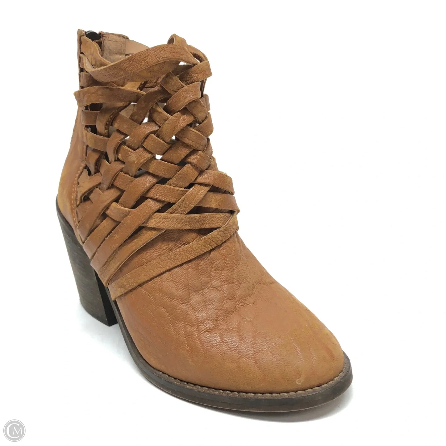Boots Ankle Heels By Free People In Brown, Size: 6