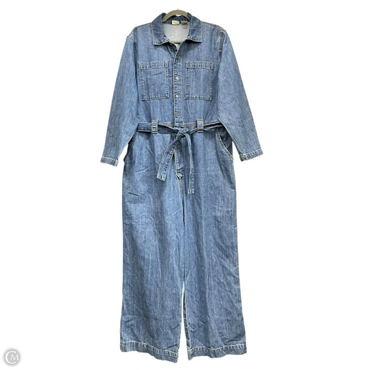Jumpsuit By Levis In Blue Denim, Size: Xxl