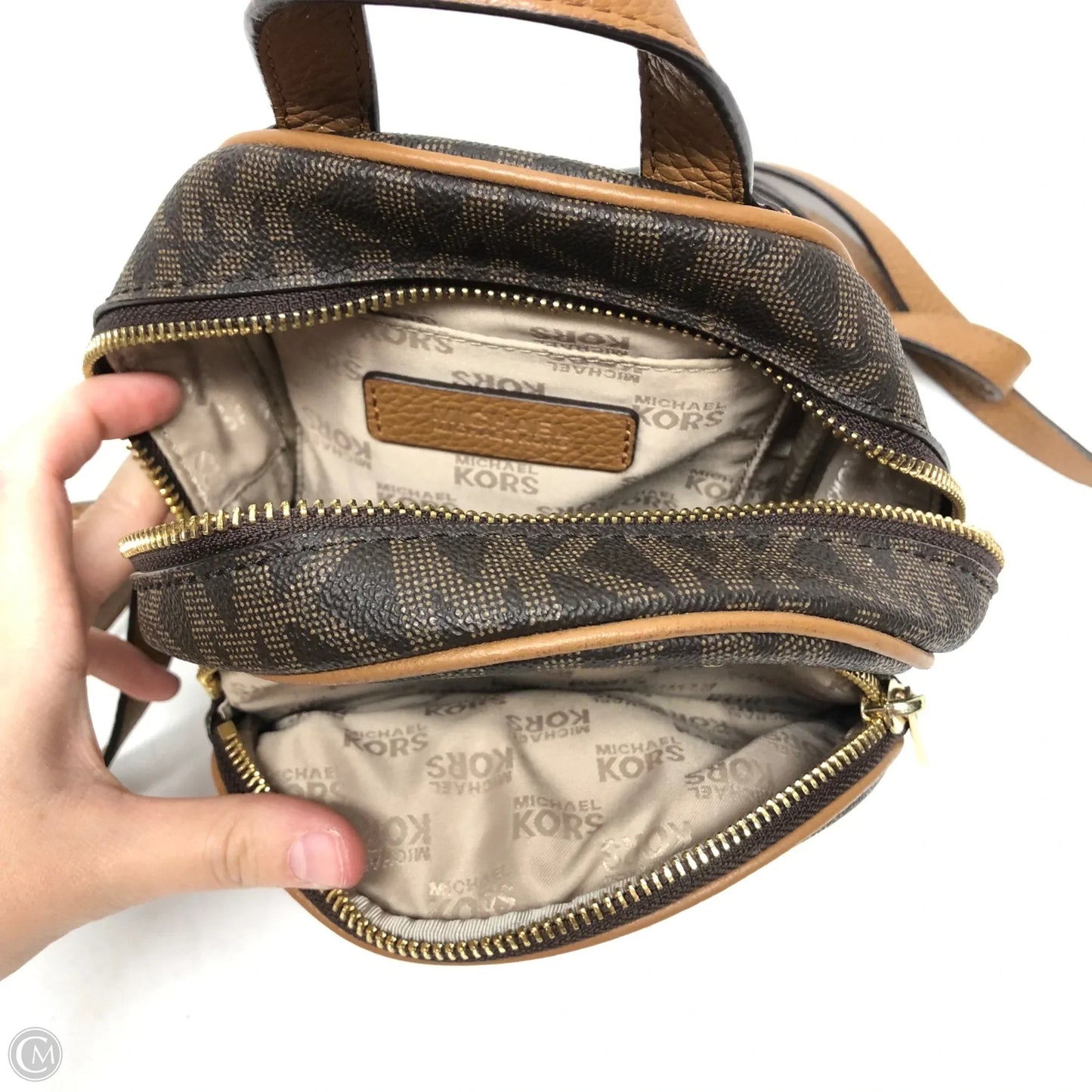 Backpack Designer By Michael Kors, Size: Small