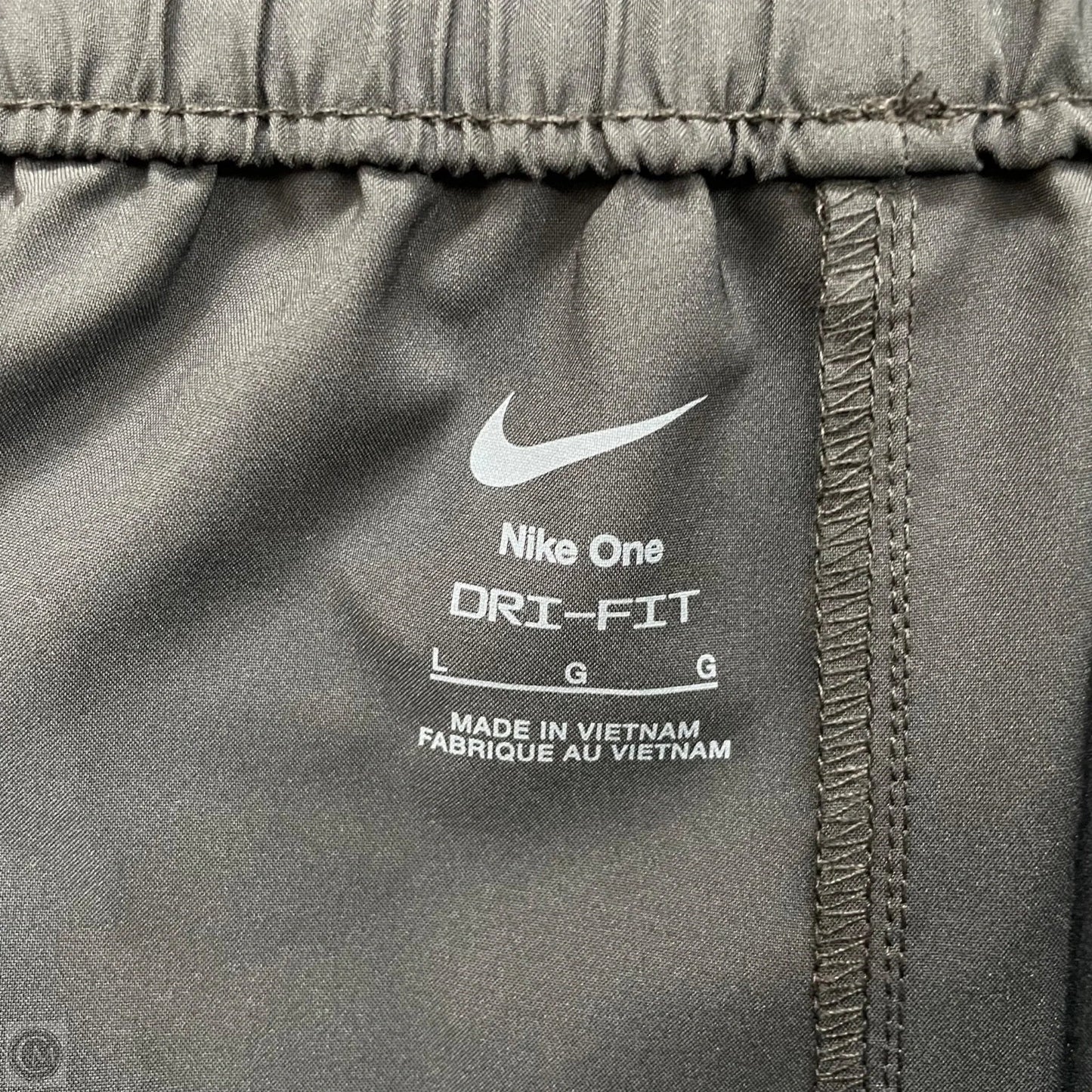 Athletic Pants By Nike Apparel In Black, Size: L