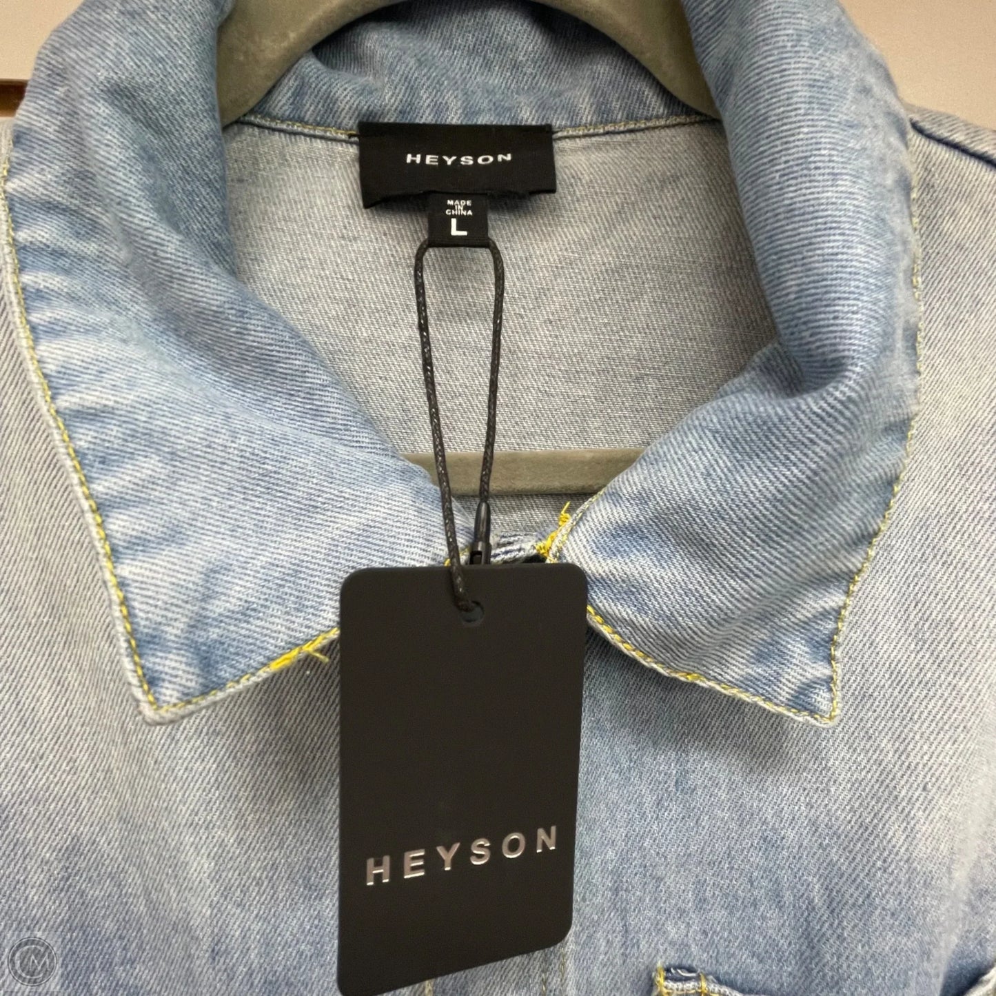 Jumpsuit By Heyson In Blue Denim, Size: L