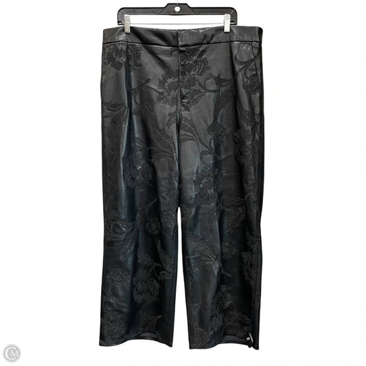 Pants Wide Leg By Chicos In Black, Size: 18