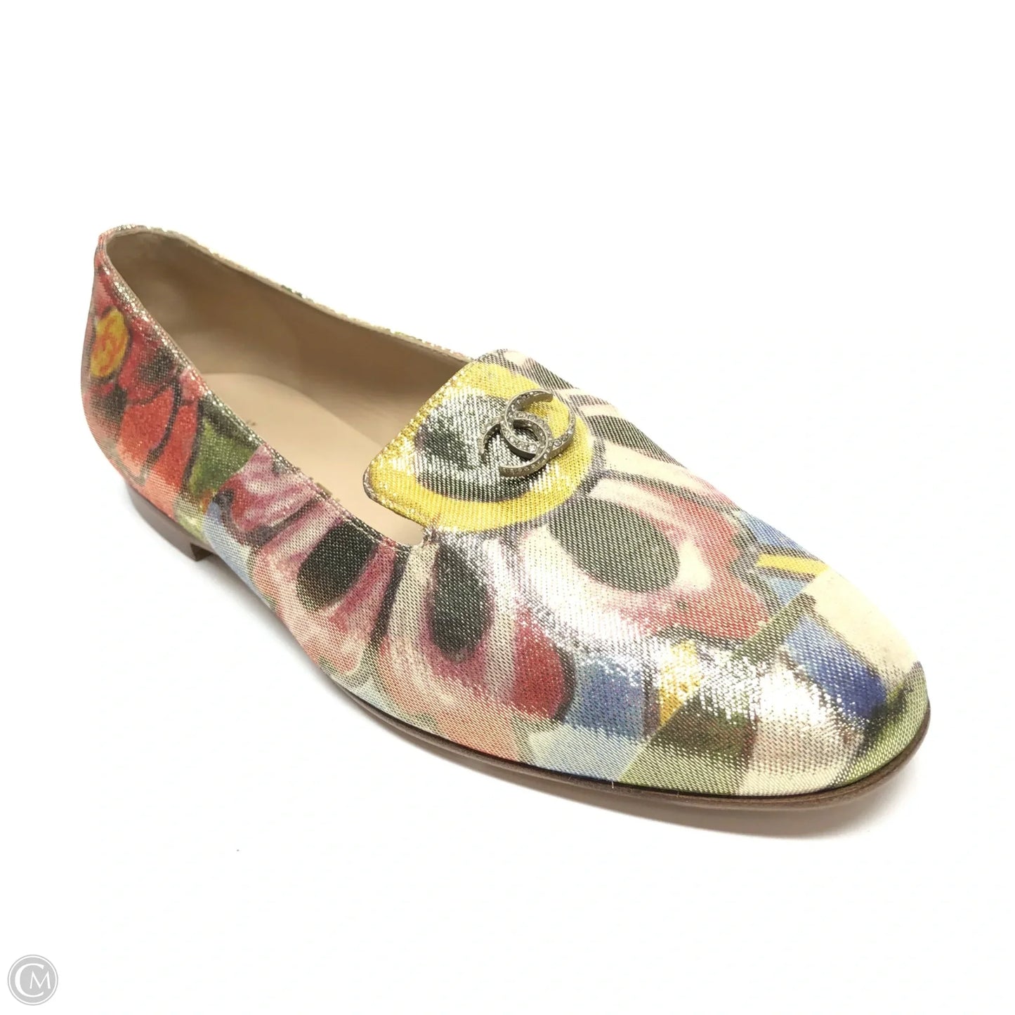 Shoes Luxury Designer By Chanel In Multi-colored, Size: 6