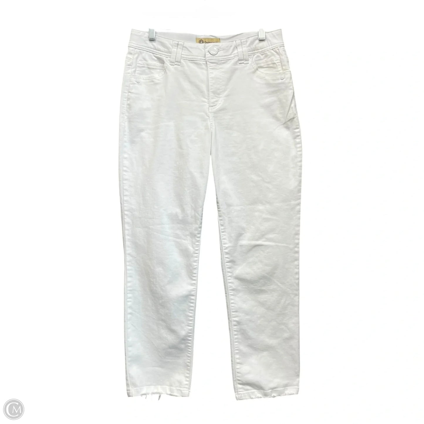 Jeans Straight By Democracy In White, Size: 6