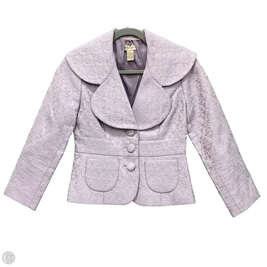 Blazer By Elevenses In Purple, Size: 2