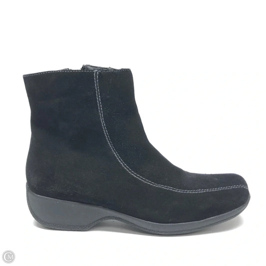 Boots Ankle Heels By Clarks In Black, Size: 10