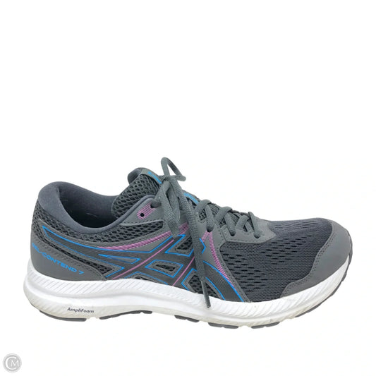 Shoes Athletic By Asics In Grey, Size: 9.5