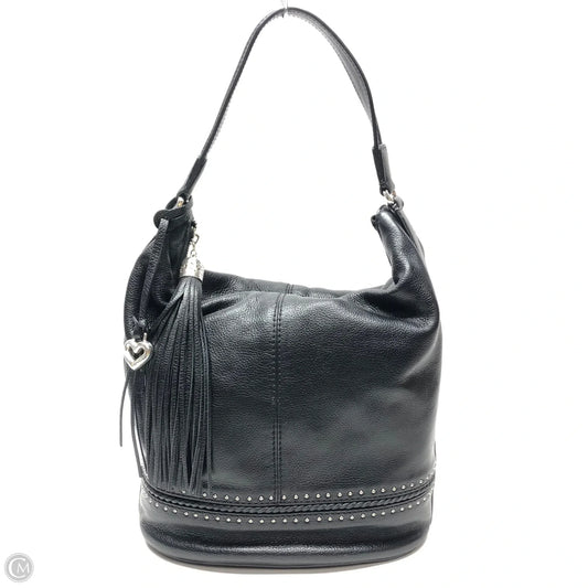 Handbag Leather By Brighton, Size: Medium