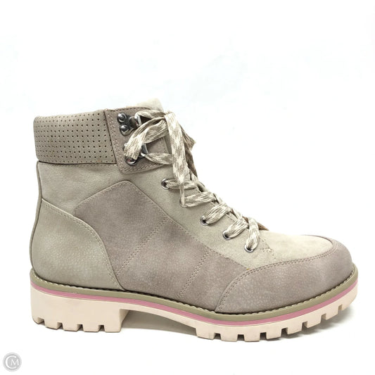 Boots Ankle Heels By Sole Society In Grey, Size: 8