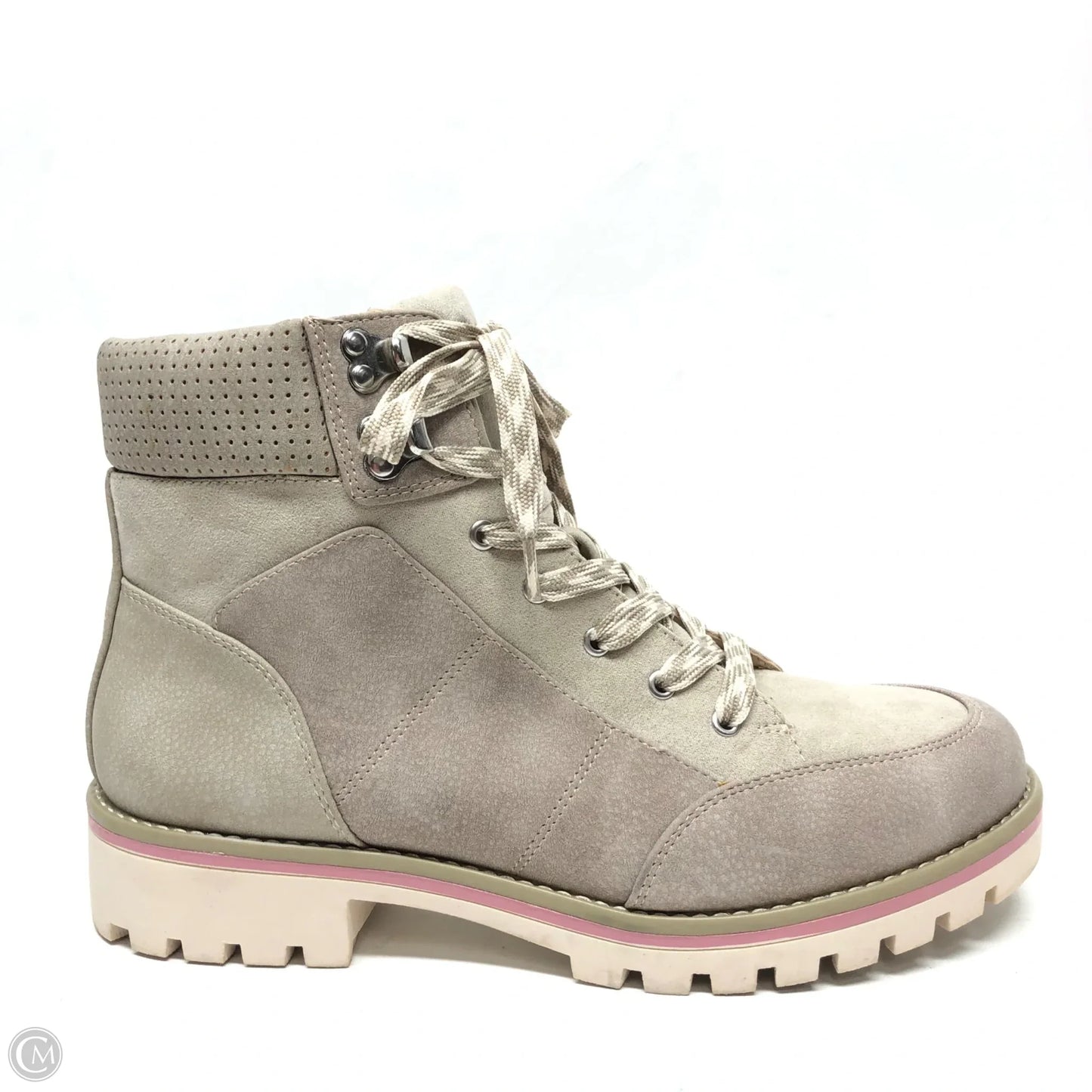 Boots Ankle Heels By Sole Society In Grey, Size: 8