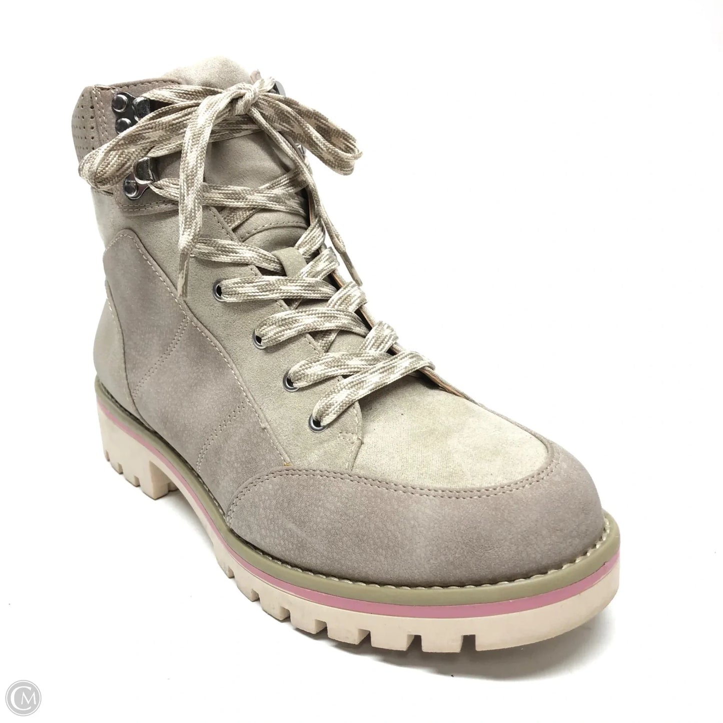 Boots Ankle Heels By Sole Society In Grey, Size: 8