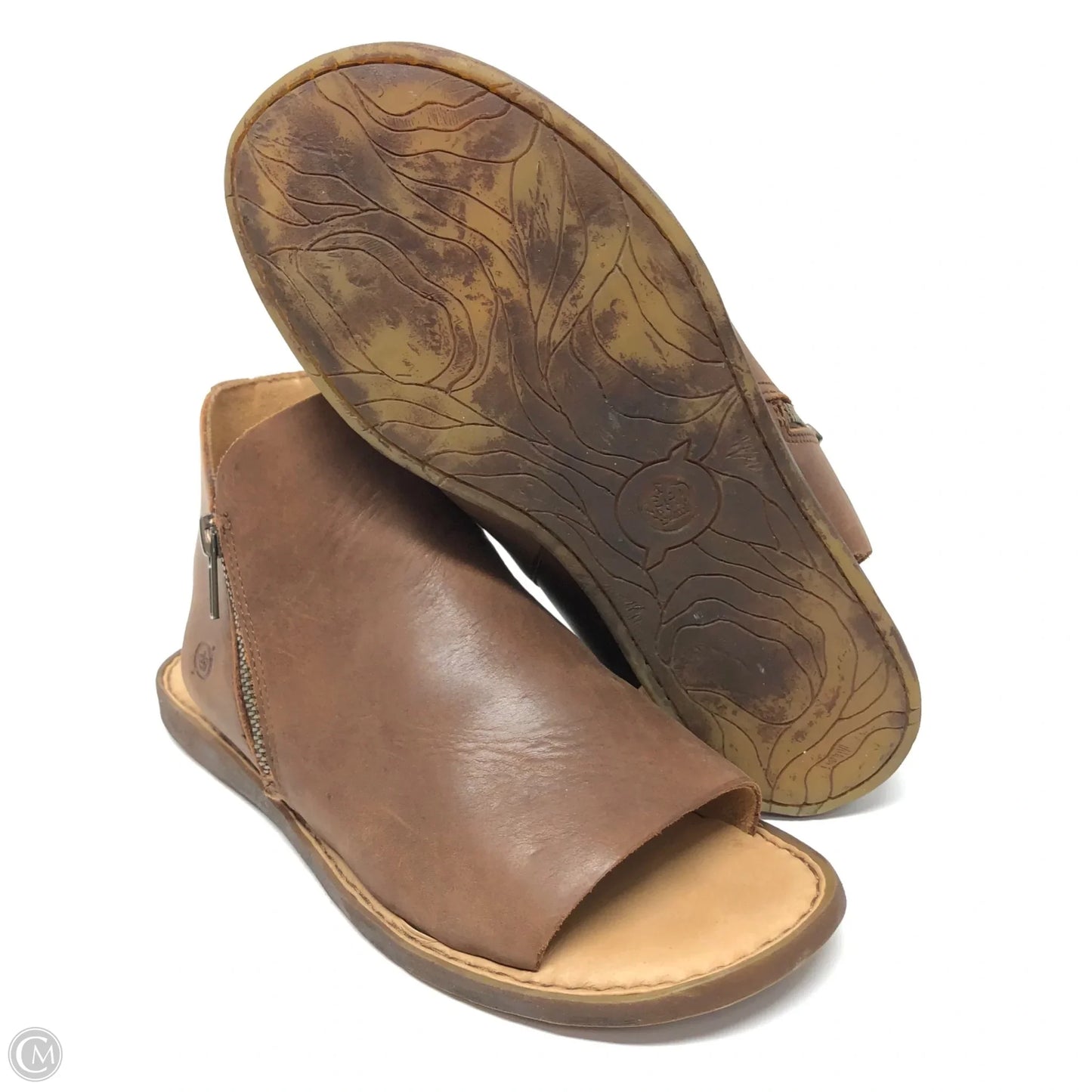 Shoes Flats By Born In Brown, Size: 8