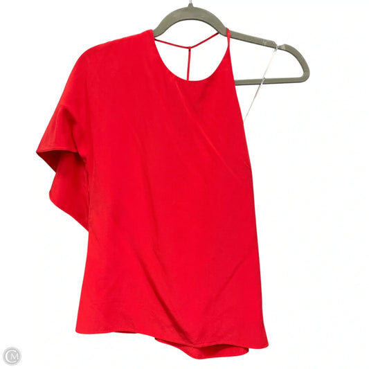 Top Sleeveless By Cma In Red, Size: 4