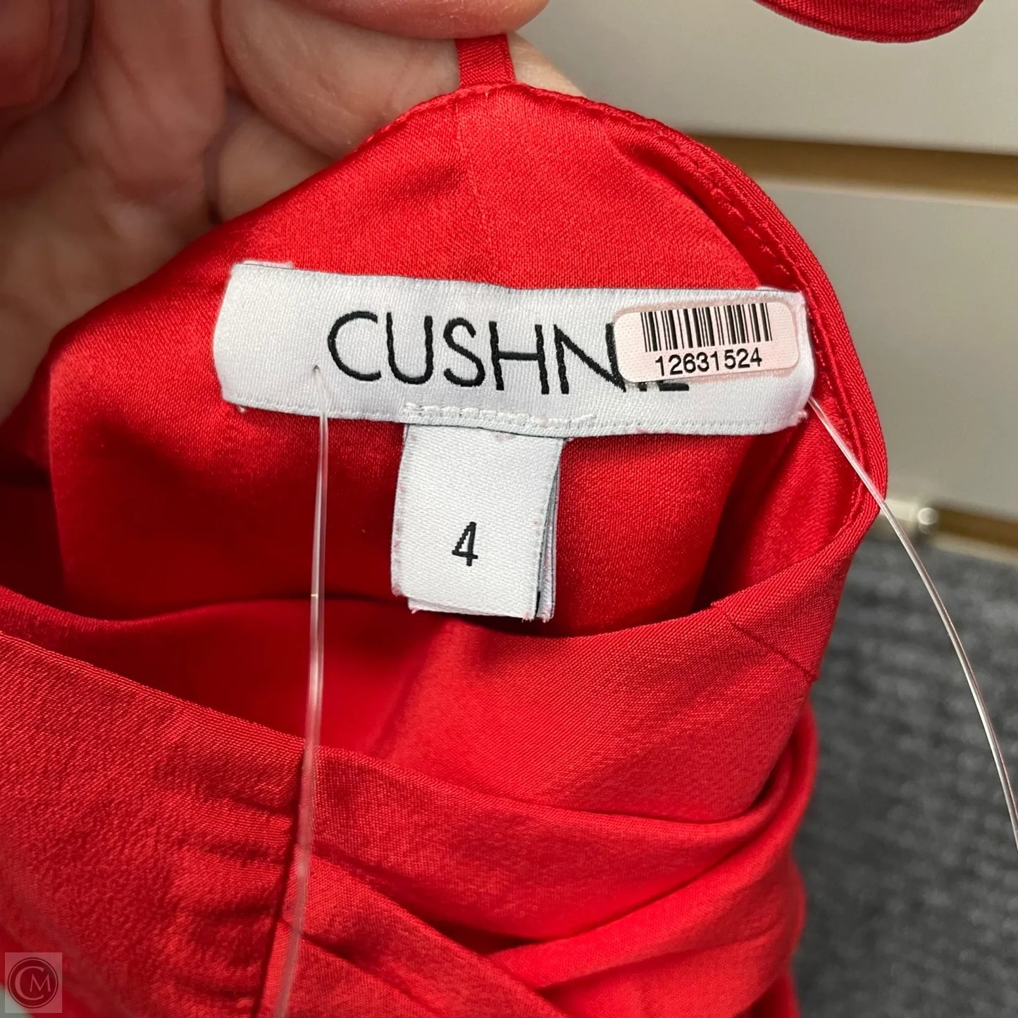 Top Sleeveless By Cma In Red, Size: 4