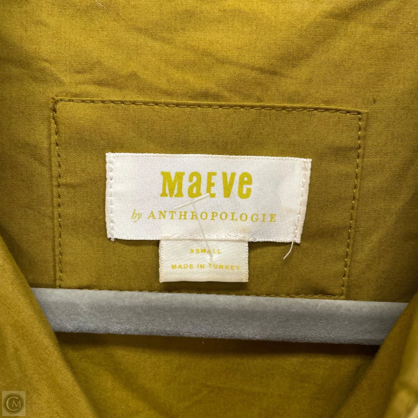Dress Casual Midi By Maeve In Chartreuse, Size: Xs