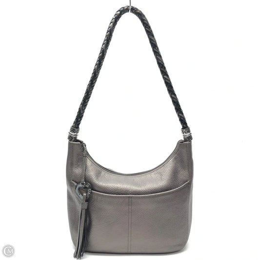 Handbag Leather By Brighton, Size: Medium