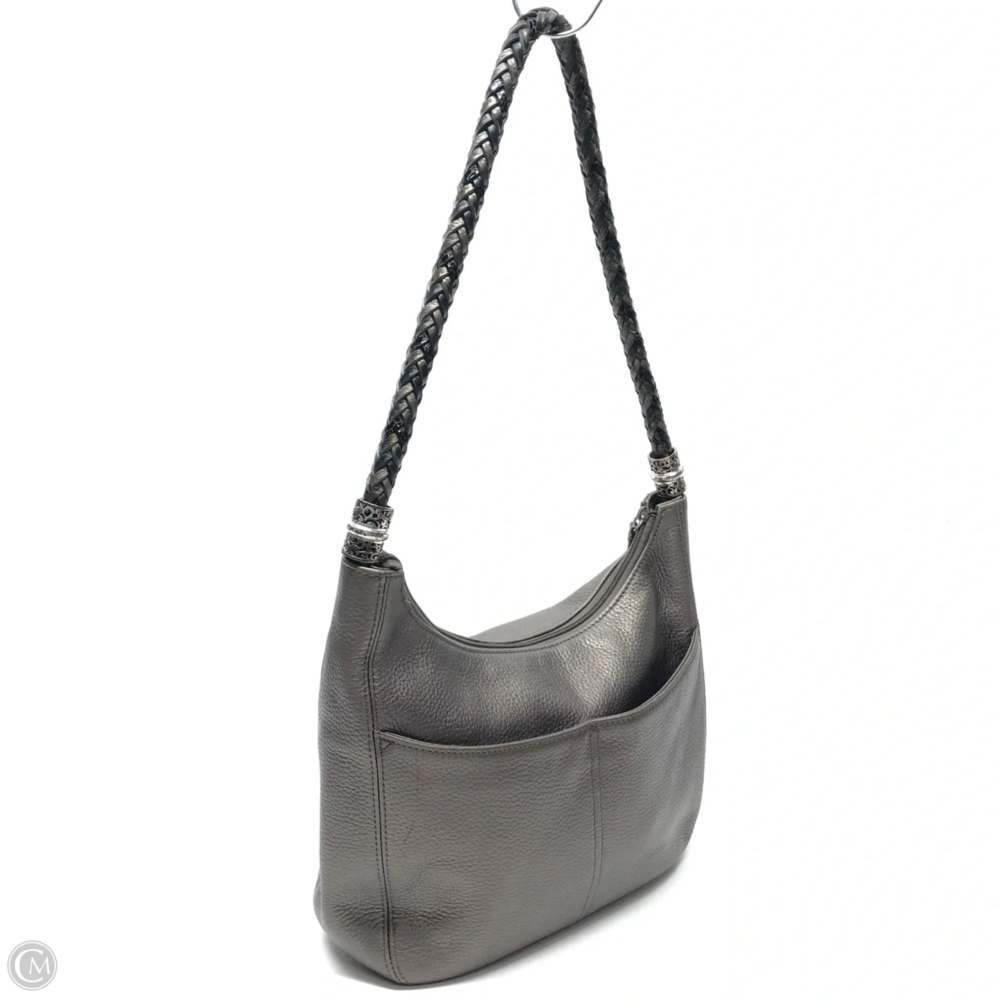 Handbag Leather By Brighton, Size: Medium