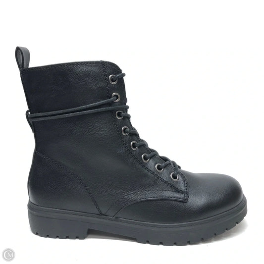 Boots Combat By So In Black, Size: 9