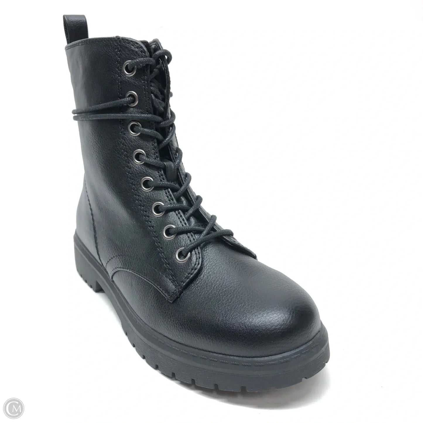Boots Combat By So In Black, Size: 9