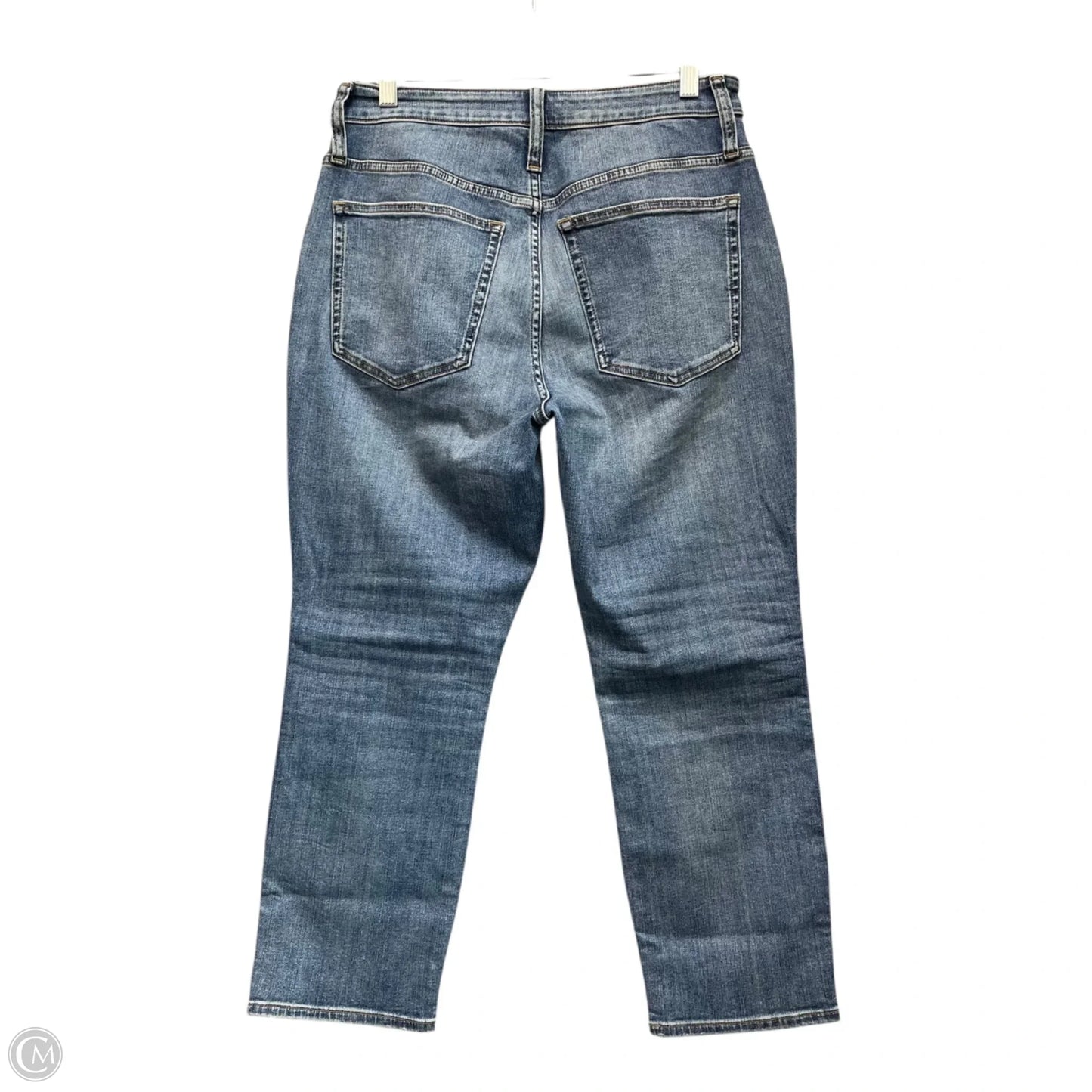Jeans Straight By J. Crew In Blue Denim, Size: 10p