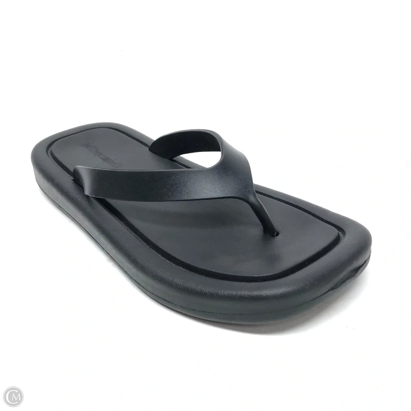 Sandals Flip Flops By Jeffrey Campbell In Black, Size: 8