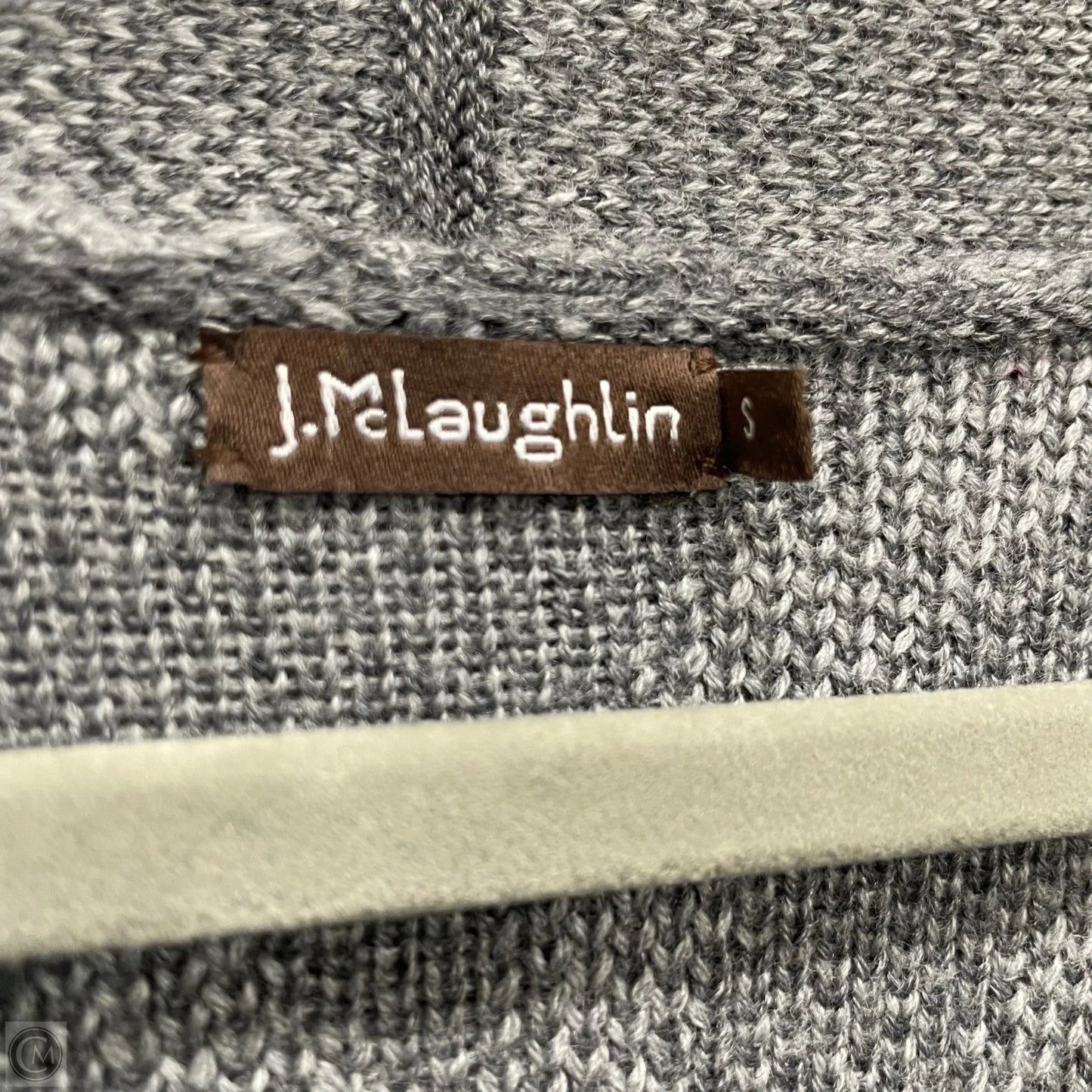 Sweater Cardigan By J Mclaughlin In Grey, Size: S