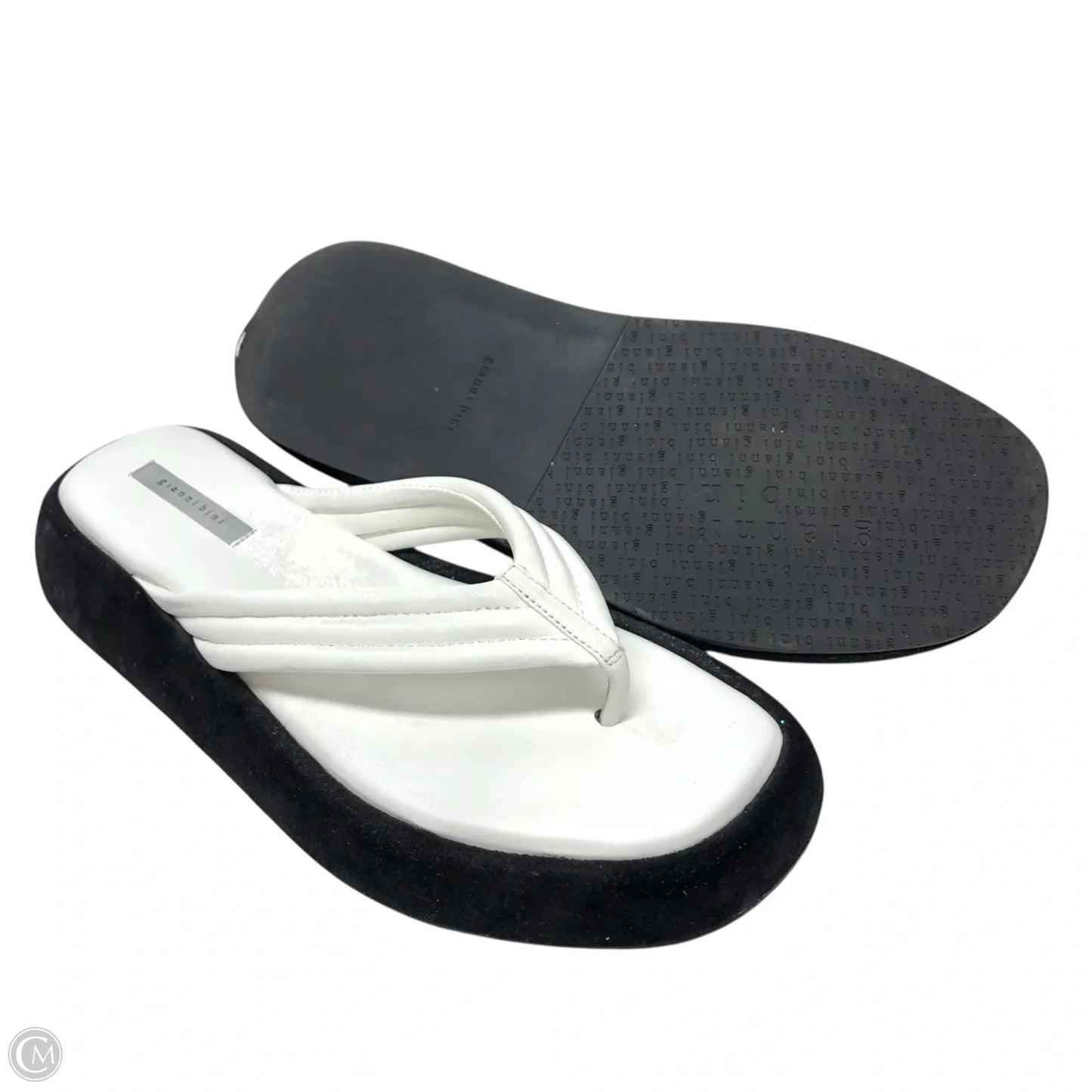 Sandals Flats By Gianni Bini In White, Size: 10