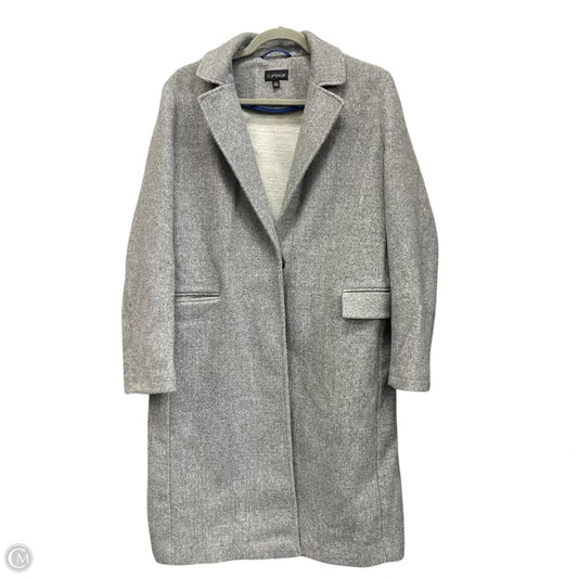 Coat Other By Topshop In Grey, Size: 8