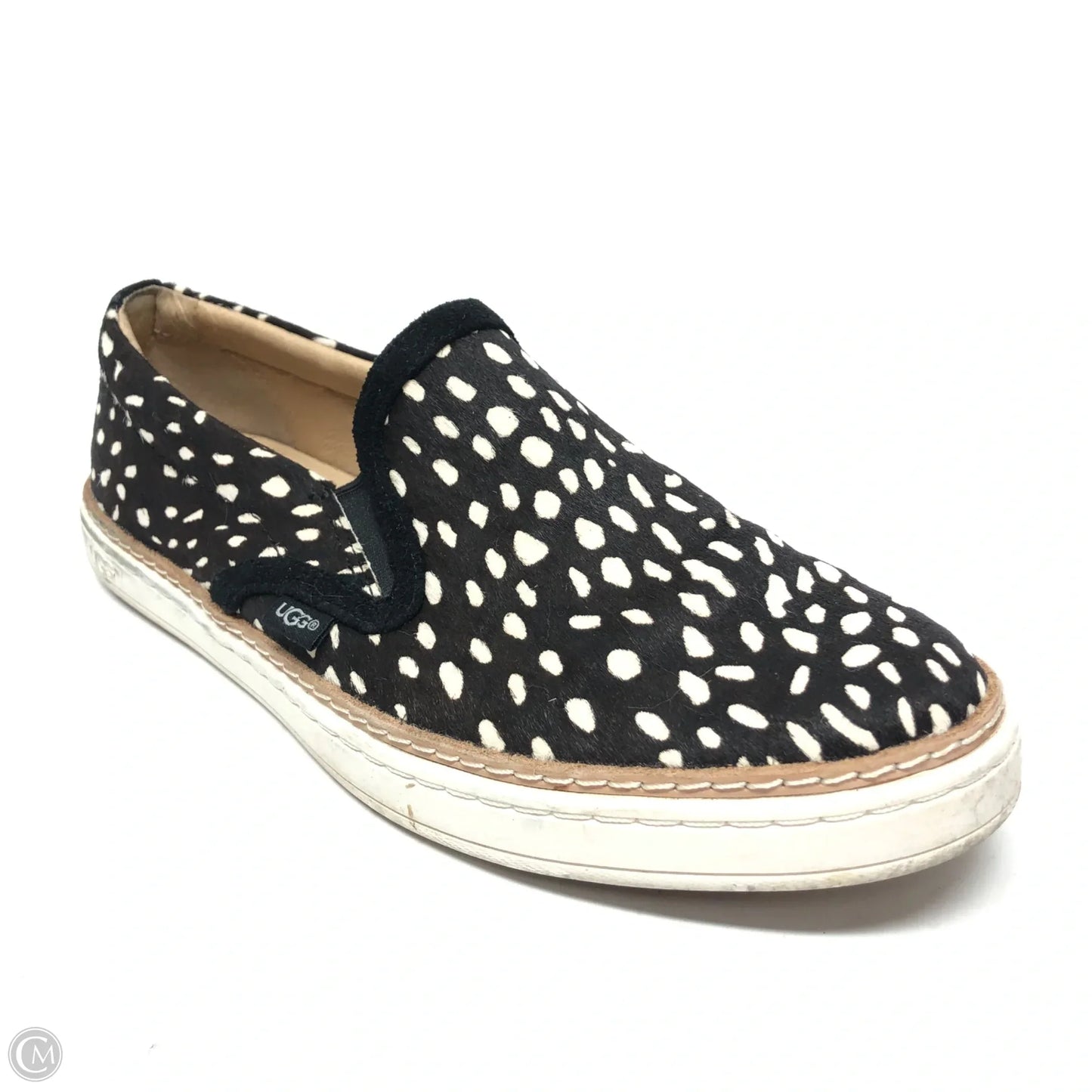 Shoes Designer By Ugg In Black & White, Size: 9