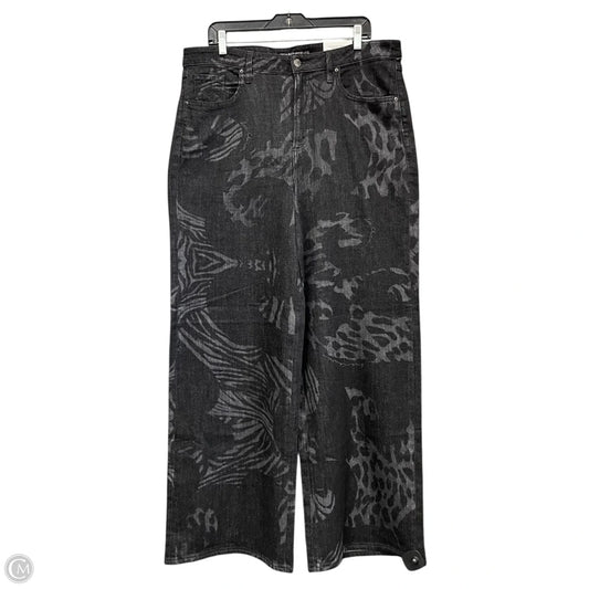 Jeans Wide Leg By Chicos In Black, Size: 16